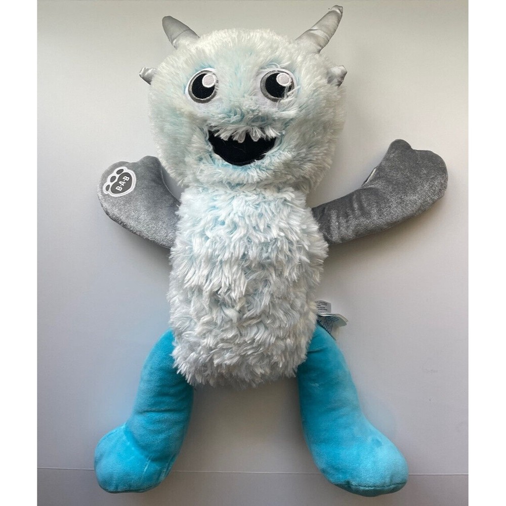 Build A Bear ice Blue Arctic Chill Monster Mixters Removable Arms Legs BAB